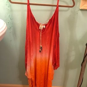 Saint Tropez tie dye / dip dye dress